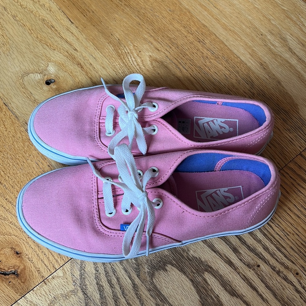 Pink Authentic Vans - Picture 4 of 4